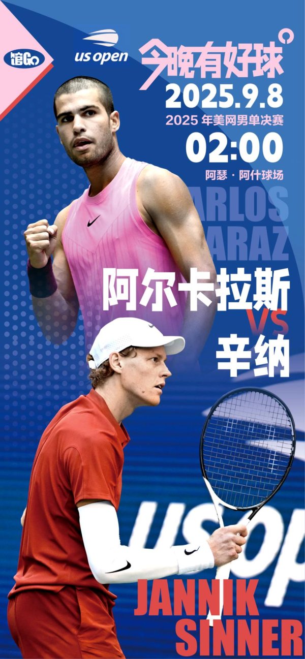 配资炒股投资 馆Go｜今晚有好球 这对网坛“00后”双骄 美网再次巅峰对决